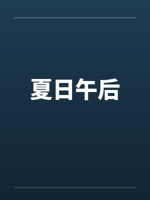 夏日午后什么意思封面