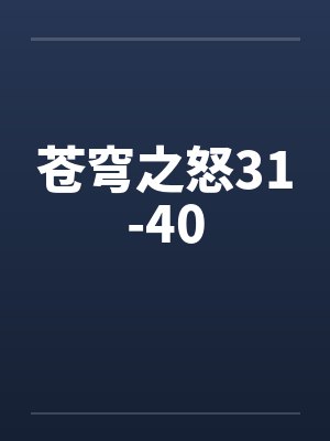 苍穹之怒31-40by佚名封面