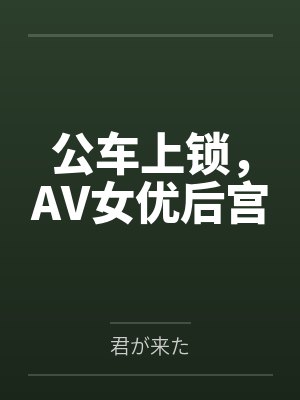 公车上锁，AV女优后宫封面