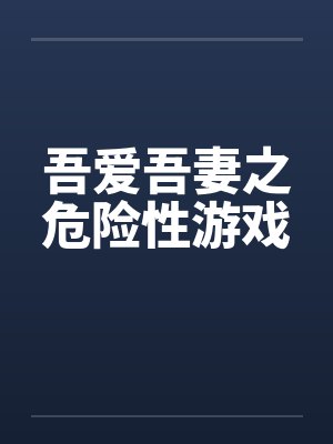 吾爱吾妻之危险性游戏封面