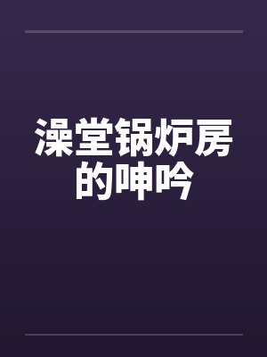 澡堂锅炉房的呻吟封面