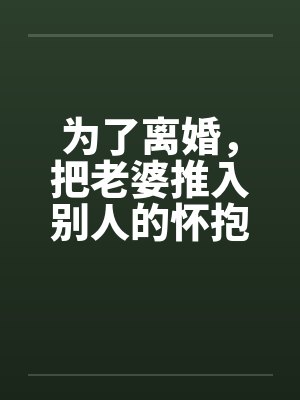 为了离婚把老婆推向别人的怀抱小说阅读笔趣阁封面